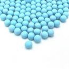 Picture of BABY BLUE CHOCOLATE BALLS MEDIUM X 1 GRAM. MINIMUM ORDER 50G